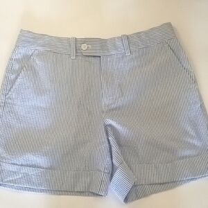 Ralph Lauren women's golf shorts size 6 blue and white